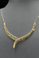 طقم ذهب صافي عيار 21 وزن 6.6 جرام