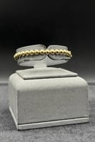 اسوارة كور ذهب صافي عيار 18 وزن 7.7 جرام