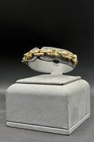 اسوارة جنزير ذهب تصميم الماس عيار 18 وزن 11.2 جرام