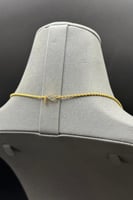 شال وردة ذهب صافي عيار 21 وزن 8.4 جرام