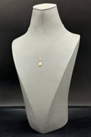 عقد دمعتين ذهب تصميم الماس عيار 18 وزن من 0.7 الى...