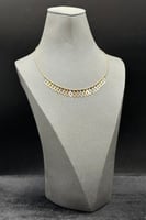 عقد اوراق مفرغة ذهب صافي ايطالي عيار 18 وزن 6.5 جر...