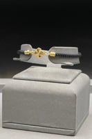 اسوارة قيطان ذهب بتصميم وردة عيار 21 وزن 0.7 جرام