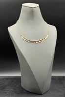 عقد دمعة ذهب صافي ايطالي عيار 18 وزن 6.4 جرام