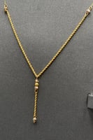 طقم كور نازل ذهب صافي عيار 21 وزن 4.7 جرام