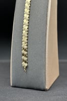 اسوارة خلية ذهب تصميم الماس عيار 18 وزن 6.9 جرام