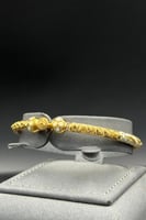 اسوارة ذهب تصميم هندي عيار 21 وزن 11.8 جرام