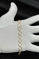 اسوارة ذهب صافي ايطالي عيار 18 وزن 2.5 جرام