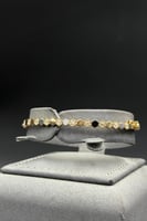 اسوارة خلية ذهب تصميم الماس عيار 18 وزن 5.6 جرام