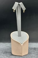 حلق دائري ذهب صافي عيار 18 وزن 0.8 جرام