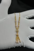 عقد كور نازل ذهب تصميم هندي عيار 21 وزن 6 جرام