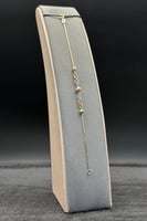 اسوارة كور مع دوائر ذهب صافي ايطالي عيار 18 وزن 1....