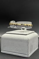 اسوارة ذهب صافي عيار 18 وزن 4.4 جرام