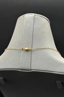 عقد كور نازل ذهب تصميم هندي عيار 21 وزن 6 جرام