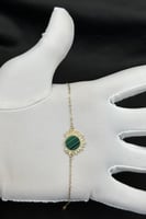 اسوارة على شكل شمس ذهب تصميم الماس عيار 18 وزن من...