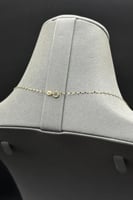 عقد ذهب صافي ايطالي عيار 18 وزن 0.3 جرام