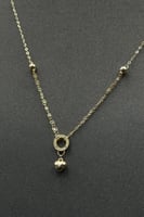 طقم قلب ذهب صافي ايطالي عيار 18 وزن من 3 الى 3.1 ج...