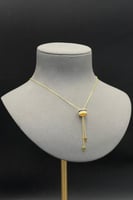 عقد دائرة ذهب تصميم الماس عيار 21 وزن من 5.8 الى 5...