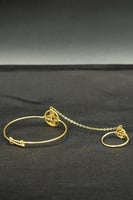 كف اطفال زهرة ذهب صافي عيار 21 وزن 2.1 جرام