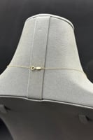 عقد ذهب تصميم الماس عيار 18 وزن من 0.7 الى 0.8 جرا...