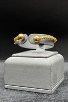 اسوارة كور ذهب صافي عيار 21 وزن 12.4 جرام