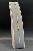 اسوارة كور ليزر ذهب صافي عيار 21 وزن 3.4 جرام