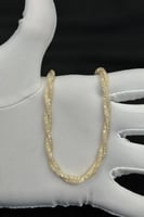 عقد قماش ذهب تصميم الماس عيار 18 وزن 3.4 جرام