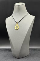 تعليقة دمعة ذهب صافي عيار 21 وزن 3.6 جرام