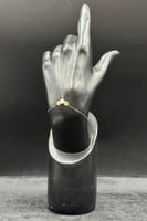 كف ذهب مع لؤلؤ عيار 18 وزن من 1 الى 1.1 جرام