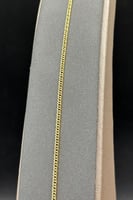 اسوارة جنزير ناعمة ذهب صافي عيار 18 وزن 1.2 جرام