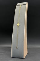 اسوارة وردة ذهب صافي عيار 21 وزن من 1.1 الى 1.4 جر...