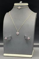 طقم اطفال ذهب ملون عيار 18 وزن 5 جرام