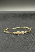 اسوارة اطفال ذهب تصميم الماس عيار 18 وزن 2.1 جرام