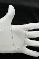 شوكر كور ذهب صافي عيار 18 وزن من 1.8 الى 1.9 جرام