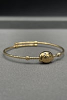 اسوارة اطفال ذهب صافي عيار 18 وزن 3.7 جرام