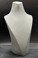 شوكر ذهب تصميم الماس عيار 18 وزن 0.6 جرام