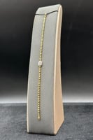 اسوارة كور ذهب مع باقيت تصميم الماس عيار 18 وزن 6...