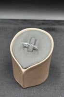 دبلة باقيت ذهب تصميم الماس عيار 18 وزن من 1.5 ال 1...