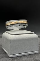 اسوارة ذهب صافي ايطالي عيار 18 وزن 7.4 جرام