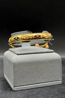 اسوارة ذهب تصميم هندي عيار 21 وزن 9.2 جرام