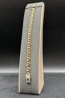 اسوارة جنزير (حجم كبير ) ذهب تصميم الماس عيار 18 و...