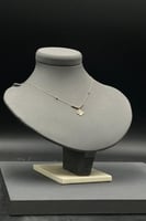 عقد ورده ذهب صافي ايطالي