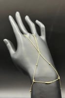 كف كور ذهب صافي عيار 18 وزن من 1.4 الى 1.5 جرام