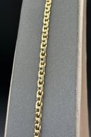 اسوارة جنزير ذهب صافي ايطالي عيار 18 وزن 5.7 جرام