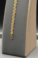 اسوارة ذهب عيار 21 ايطالي بمظهر كلاسيكي الوزن 5.3...