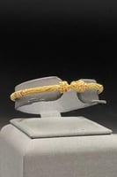 اسوارة ذهب تصميم هندي عيار 21 وزن 12.8 جرام