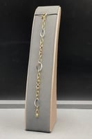 اسوارة دوائر ذهب صافي عيار 18 وزن 3.4 جرام