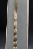 اسوارة ذهب ايطالي عيار 18 وزن من 4.2 الى 4.3 جرام