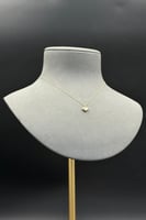 عقد قلب ذهب صافي ايطالي عيار 18 وزن من 0.9 الى 1 ج...