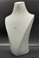 عقد قلب ذهب صافي ايطالي عيار 18 وزن من 0.9 الى 1 ج...